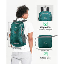 WATERFLY Faltbarer Wanderrucksack 30L Leicht Nassfach