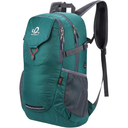 WATERFLY Faltbarer Wanderrucksack 30L Leicht Nassfach