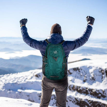 Faltbarer Wanderrucksack 30L: Leichter Tagesrucksack mit Nassfach