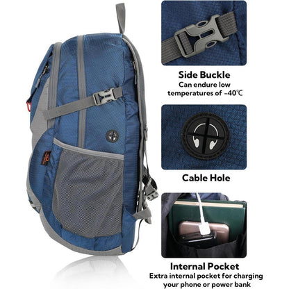 WATERFLY 30L Faltbarer Rucksack mit Nassfach: Leichter