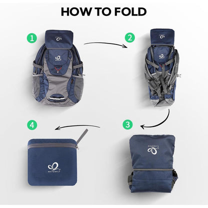 WATERFLY 30L Faltbarer Rucksack mit Nassfach: Leichter
