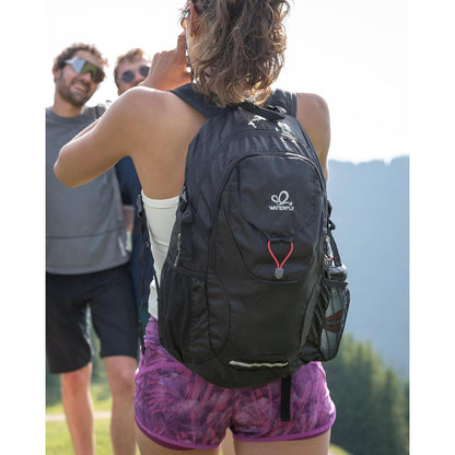WATERFLY Faltbarer Wanderrucksack 30L: Leichter Daypack mit