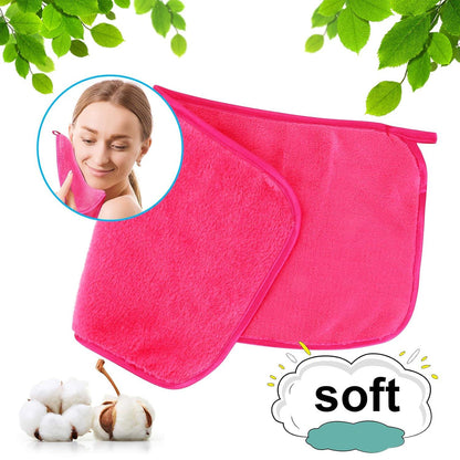 Make-Up Entferner Tücher Mikrofaser 5er Set waschbar wiederverwendbar