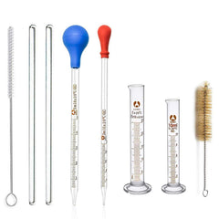 Labor Pipetten- und Glasmesszylinder-Set mit Zubehör