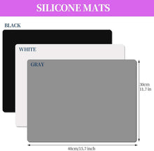 Silikonmatte 3er Set 30x40 cm rutschfest Antihafte