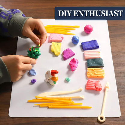 Silikonmatte 30x40 cm rutschfest Antihafte Tischmatte 3er Set
