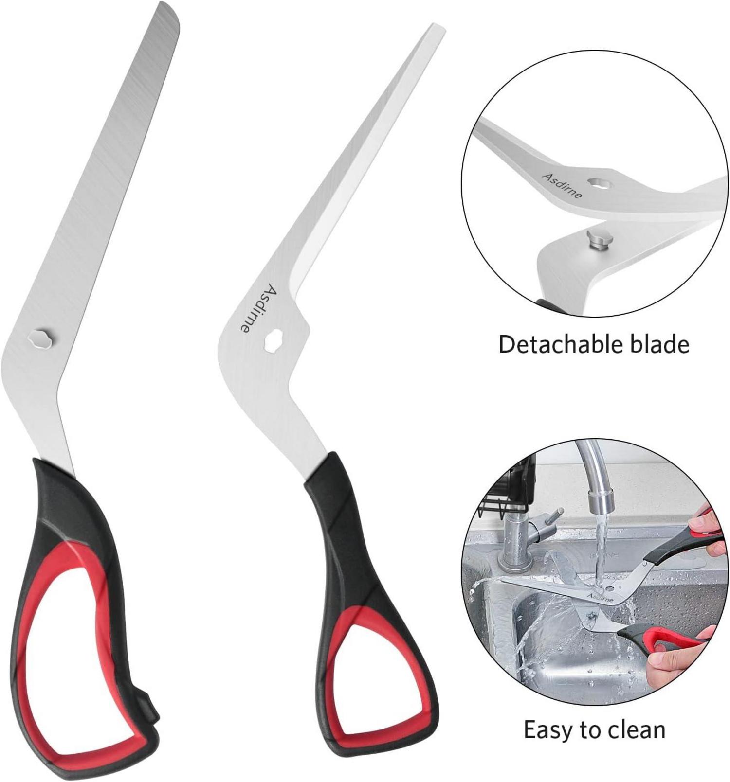 Pizzaschere mit scharfer Edelstahlklinge, Lebensmittelqualität