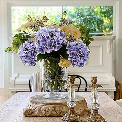 Künstliche Hortensie Real-Touch Blumen Hydrangea Deko 2