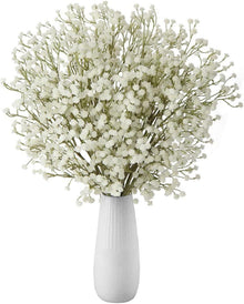10er Set Künstliches Schleierkraut Gypsophila Blumenstrauß Deko