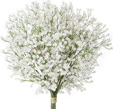 10er Set Künstliches Schleierkraut Gypsophila Blumenstrauß Deko