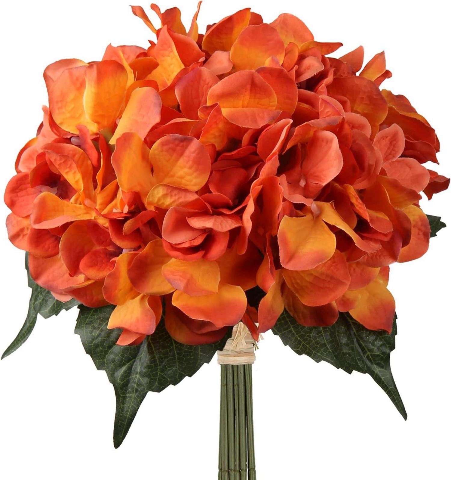 Kunstblume Hortensien Seidenblumen Bouquet Deko Hochzeit