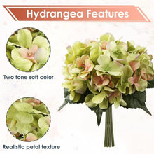 Künstliche Hortensien Kunstblume Seidenblumenstrauß Hochzeit