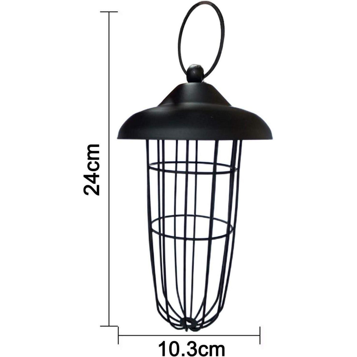 Vogel-Futterstation zum Aufhängen, Metall, 24cm