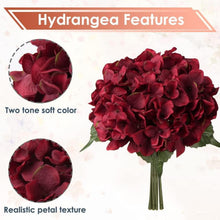 Kunstblume Hortensien Seiden-Blumen Bouquet Hochzeit Home