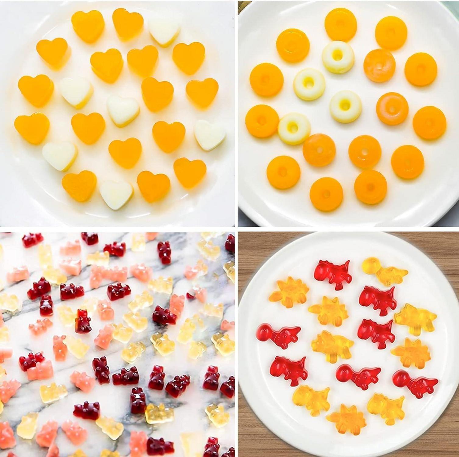 Silikonformen Süßigkeiten Pralinenformen Gummibärchenformen