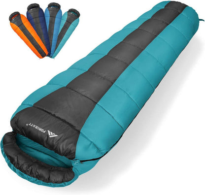 Forceatt Schlafsack für Erwachsene 3 Jahreszeiten Ultraleicht