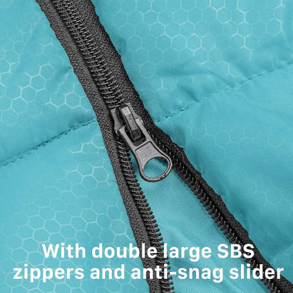 Forceatt Mumienschlafsack 3 Jahreszeiten Wasserdicht und Ultraleicht
