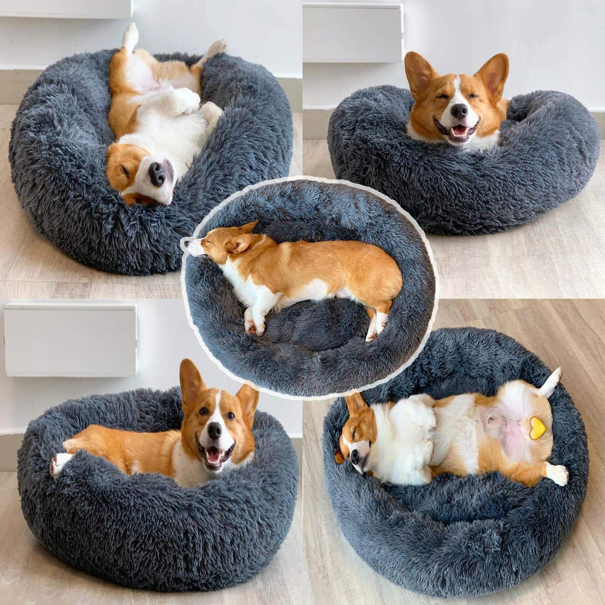 Orthopädisches Hundebett XXL – Waschbar & Kuschelig