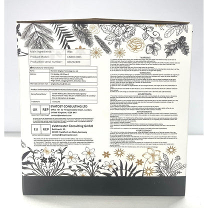 Kerzenherstellung Kit DIY Kerzen Selber Machen Set Duftkerze