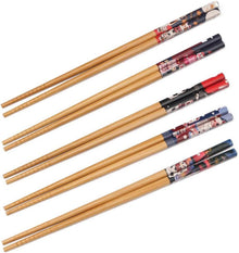 Japanische Essstäbchen Bambus 5 Paar Sushi Chopsticks