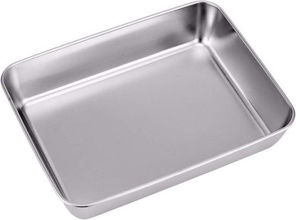 Backblech Keksblech Edelstahl-Backformen Toaster Ofenpfanne