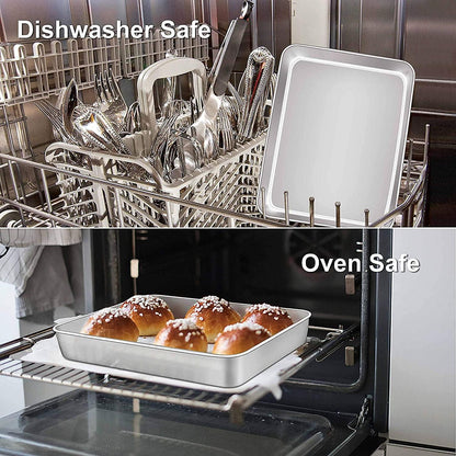 Backblech Keksblech Edelstahl-Backformen Toaster-Ofenpfanne