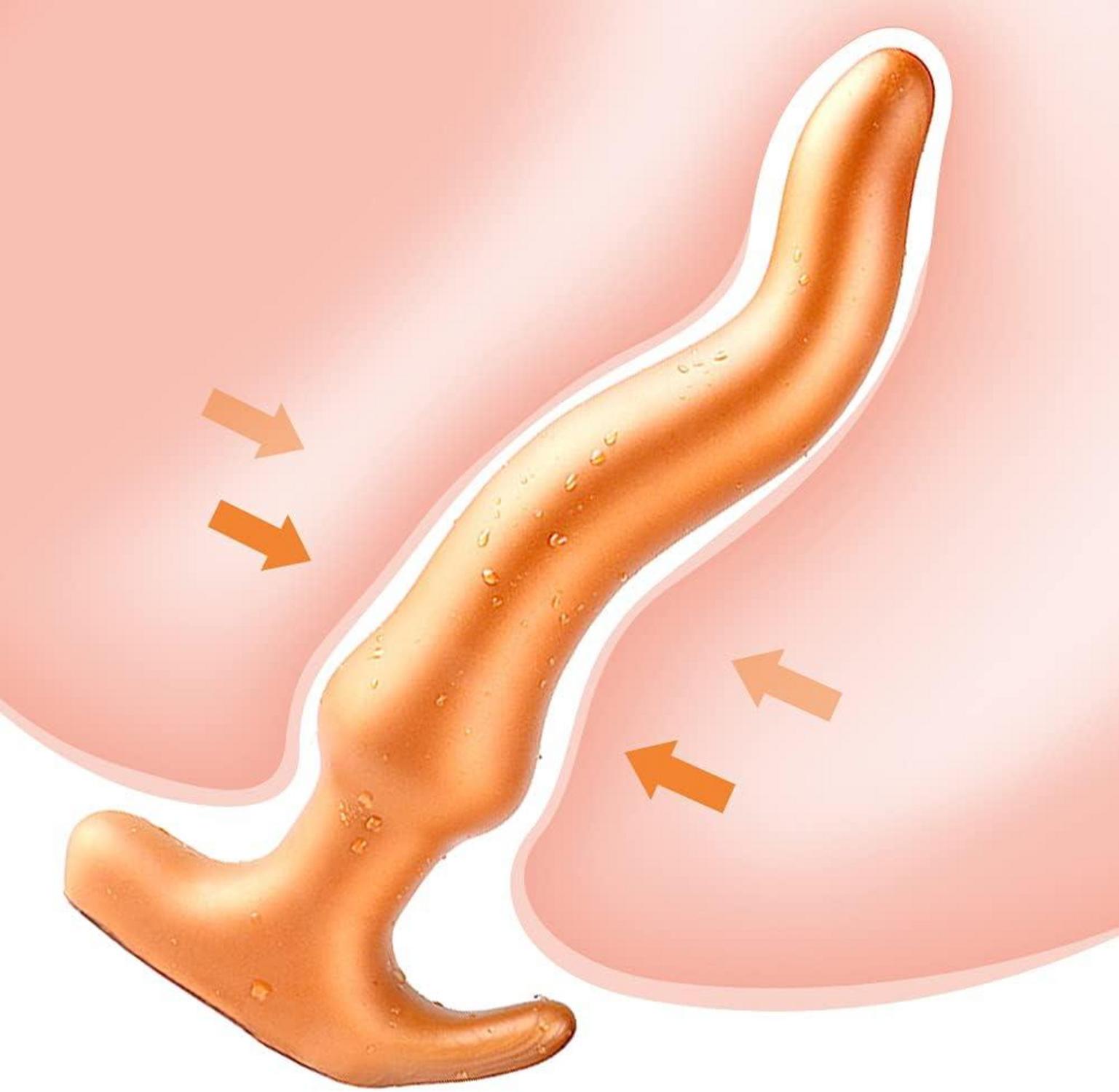Silikon Analplug Anus Dilatator Ultra-weich für Männer Frauen