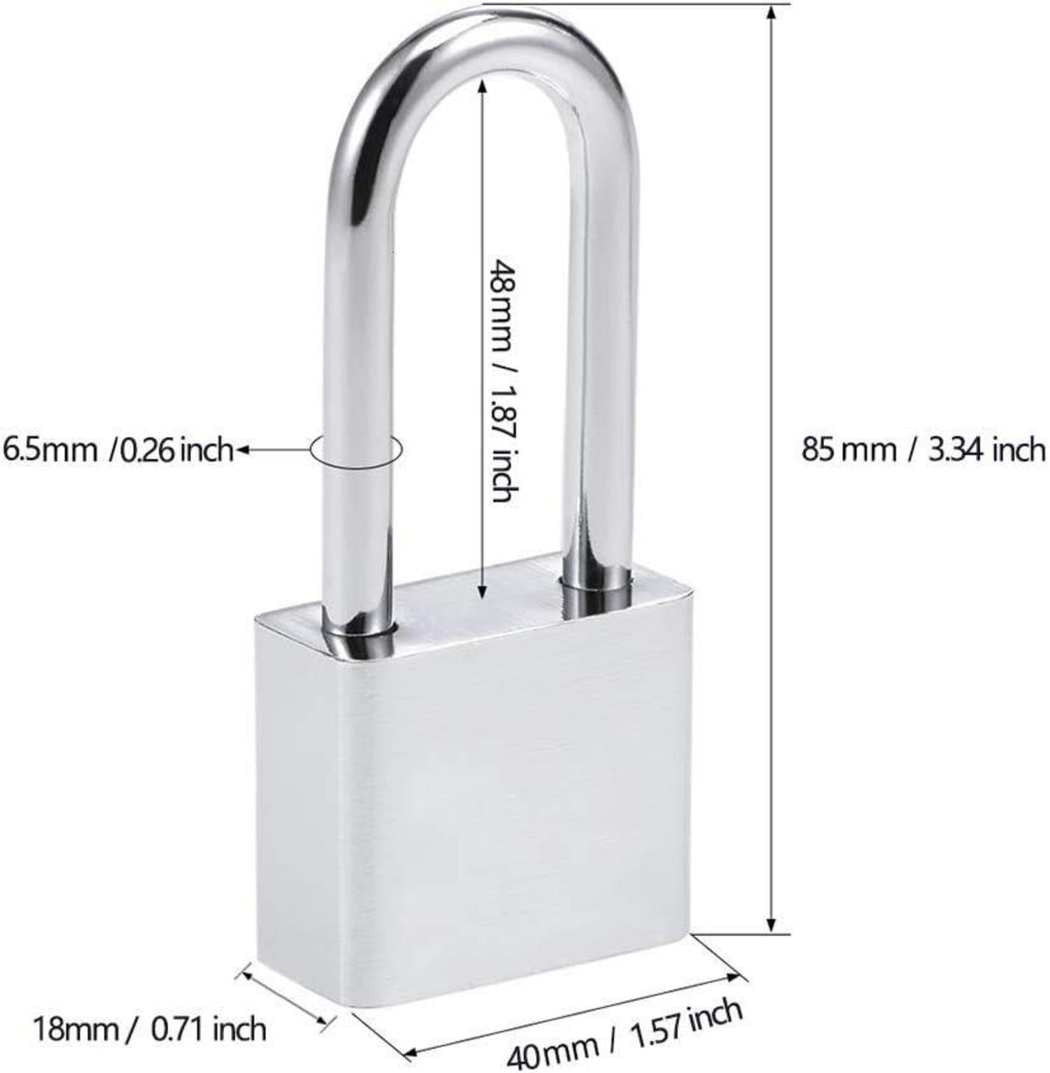 Vorhängeschloss 40mm mit 4