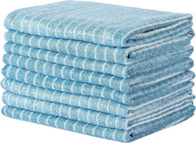 Ultra saugfähige Bambus Mikrofaser Geschirrtücher Set Blau & Weich