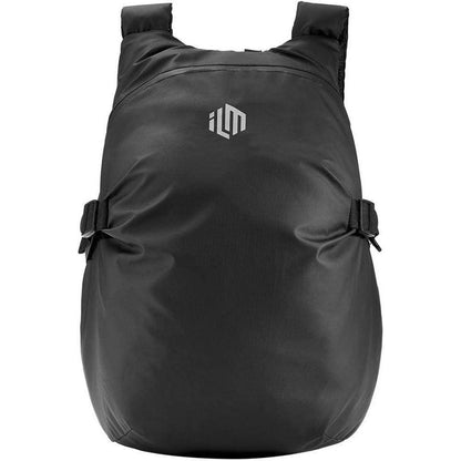 ILM Motorradrucksack Wasserdicht Schwarz Große Kapazität