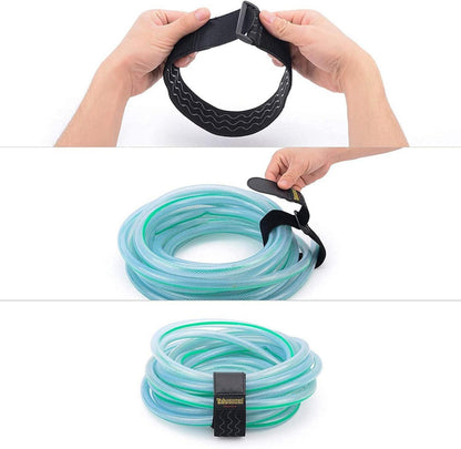Trilancer Elastische Gurtbänder 46x5cm 8er-Pack Klettverschlüsse Gurtband Fahrrad Wohnmobil
