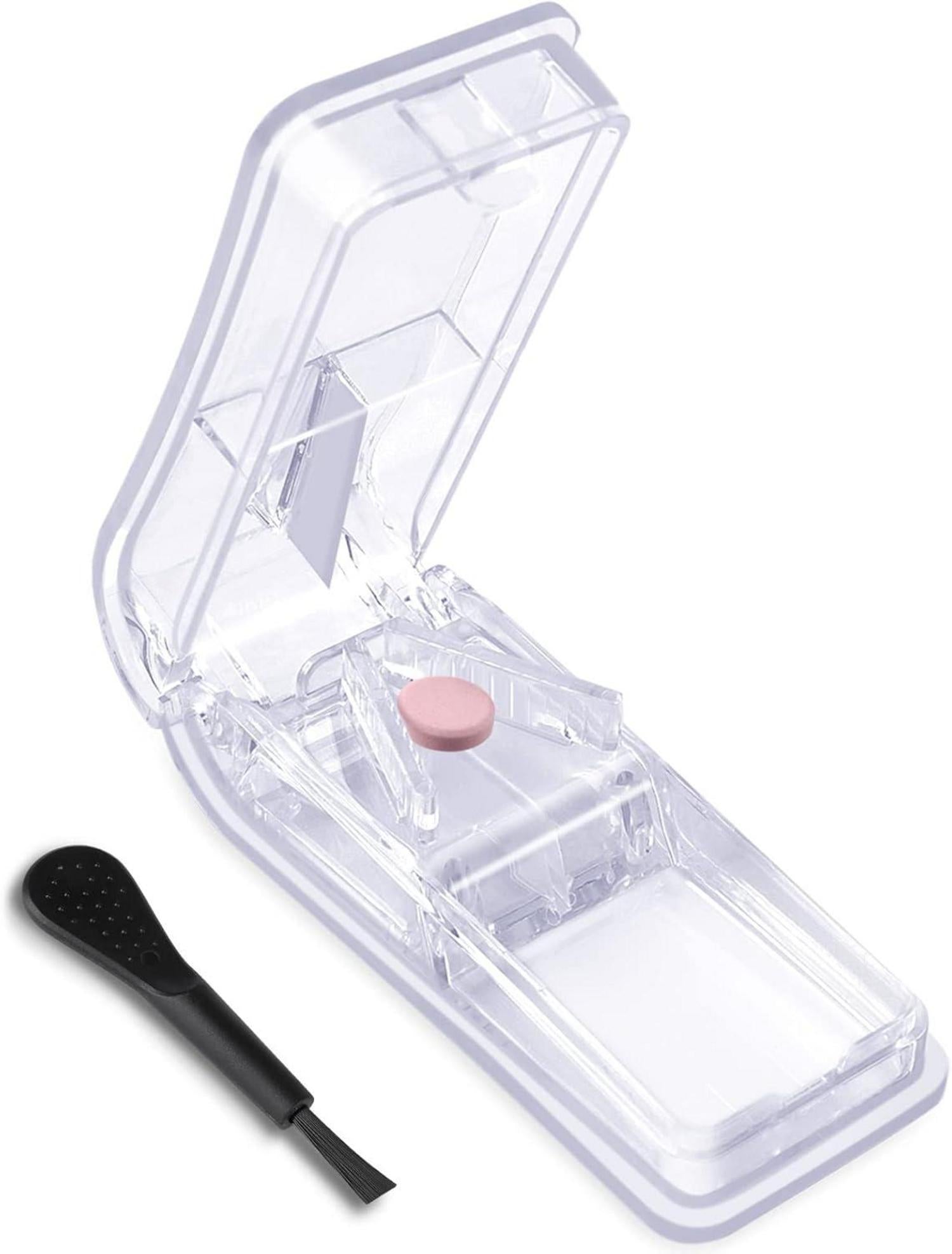 Tablettenteiler für Groß und Klein | Vitamin Medizin | Transparent