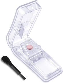 Tablettenteiler für Groß und Klein | Vitamin Medizin | Transparent