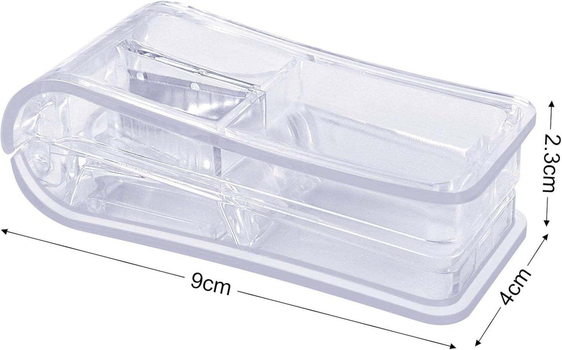 Tablettenteiler für Große und Kleine Tabletten - Transparent