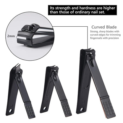 Maniküre Pediküre Set 18-teilig Nagelknipser Edelstahl