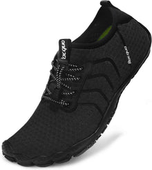 Racqua Composite Mesh Barefoot Water Shoes Men Women Black