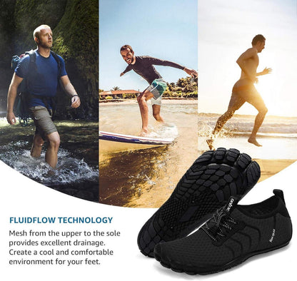 Barefoot Water Shoes Men Women Racqua Comfort Mesh for Outdoor