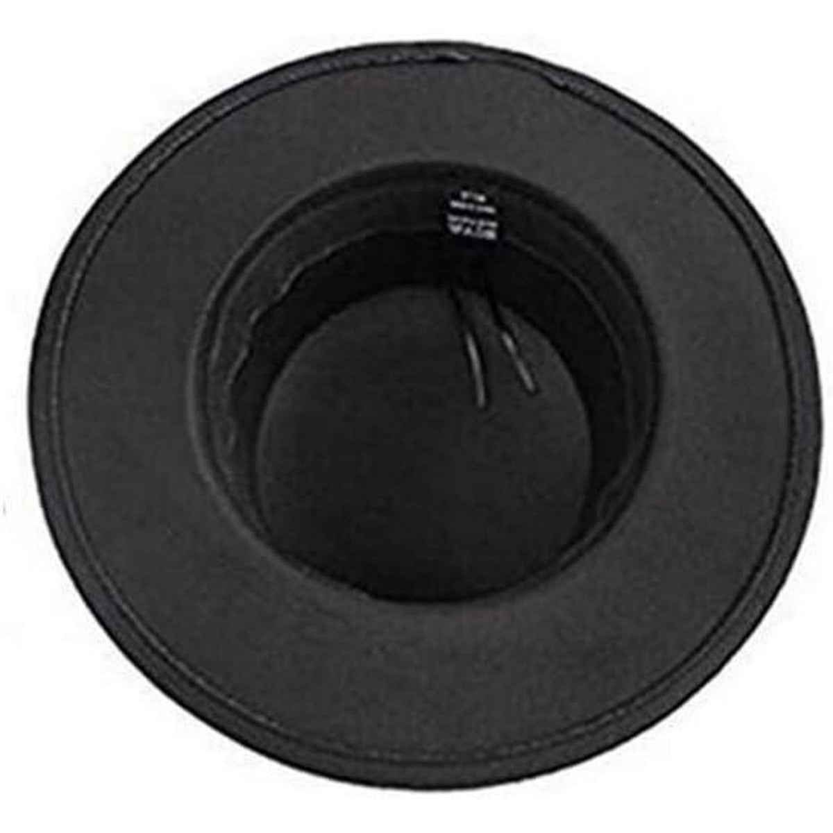 Schwarzer Fedora Hut – Klassisch & Elegant