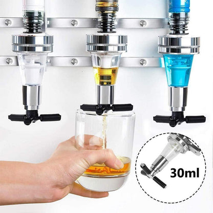 Flaschenhalter Wand 3 Flaschen Bar Butler Schnapsspender