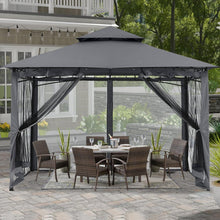 ABCCANOPY Pavillon 2.5x2.5m Wasserdicht Stabil Winterfest