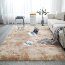Weicher Shaggy Teppich Anti-Rutsch 230x300cm Flauschig Bunt