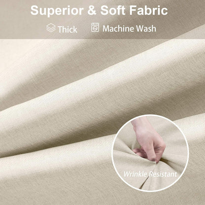 Duschvorhang Leinen Metall Duschvorhangringe Stoff Textil