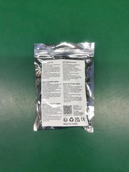Ventvinal Schnellspannmutter SDS Clic M14 für Winkelschleifer - Schwarz