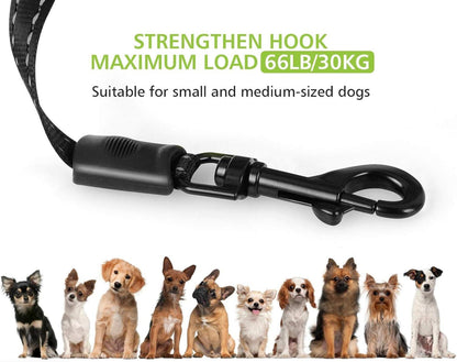 Pecute Hundeleine 5m für Kleine Hunde, Reflektierende Leine mit Müllbox