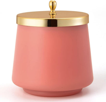 Aprikose Rose Duftkerze 350g natürliches Wachs 75 Std Brenndauer