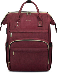 Moderne LOVEVOOK Rucksack mit 14 Zoll Laptopfach & USB Ladeanschluss