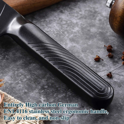 Kochmesser Profi Küchenmesser 20cm Klinge Edelstahlgriff Geschenkbox