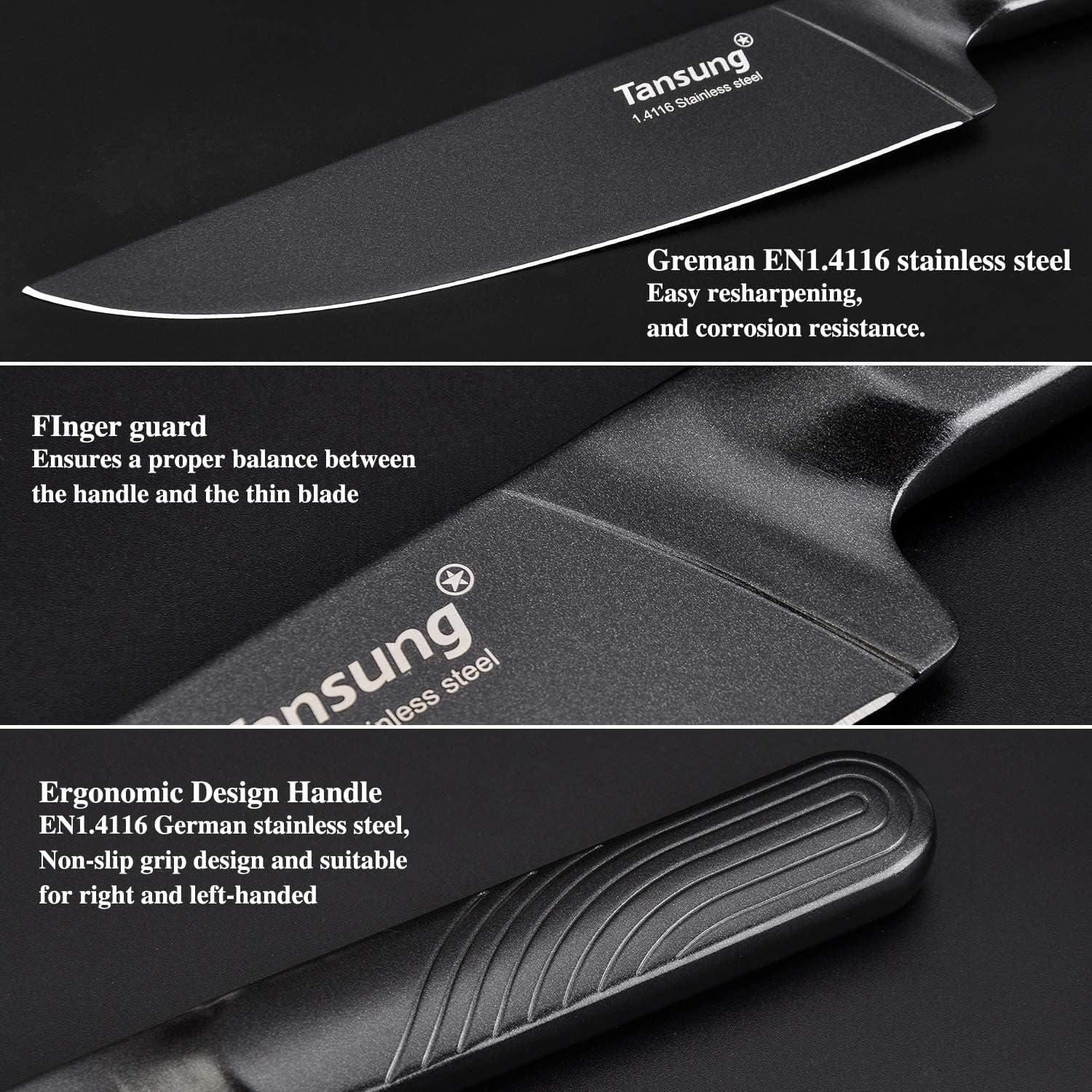 Kochmesser 20cm Profi Küchenmesser scharfe Edelstahlklinge