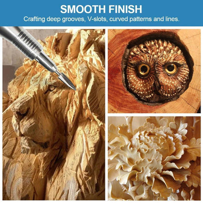 Holzschnitzwerkzeuge 5stk Gravierwerkzeug Basteln Erwachsene