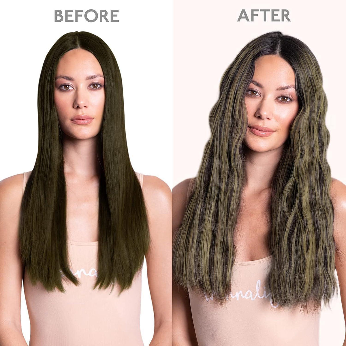 Clip in Echthaarverlängerung Balayage Schwarz-Blond 35cm